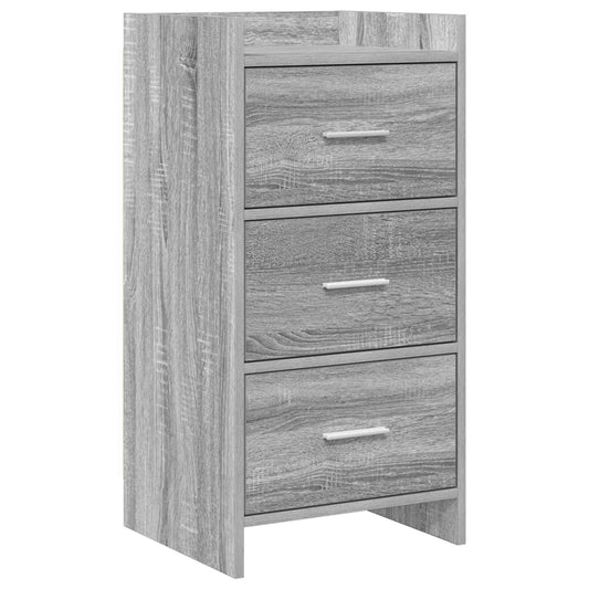vidaXL Sideboard Grey Sonoma 40 x 36 x 80 cm Engineered Wood