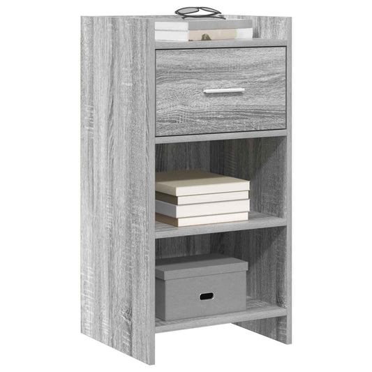vidaXL Sideboard Grey Sonoma 40 x 36 x 80 cm Engineered Wood