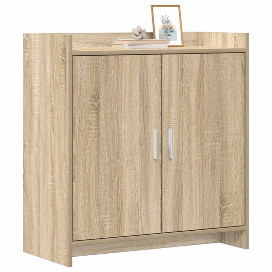 vidaXL Sideboard Sonoma Oak 72 x 36 x 80 cm Engineered Wood