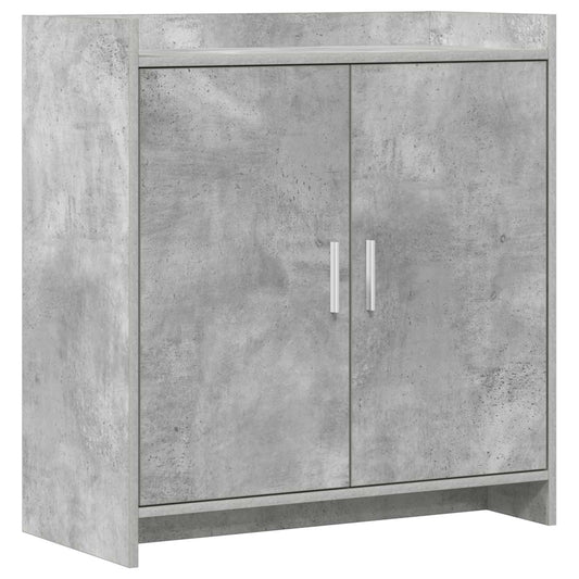 vidaXL Sideboard Concrete Grey 72 x 36 x 80 cm Engineered Wood