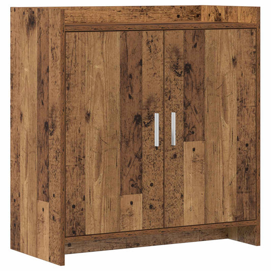 vidaXL Sideboard Old Wood 72 x 36 x 80 cm Engineered Wood