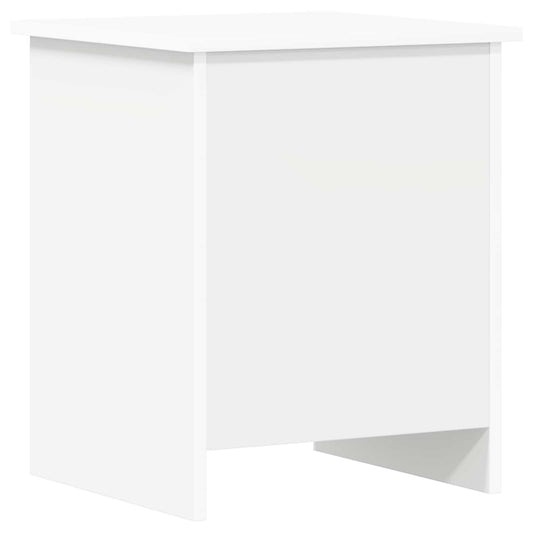 vidaXL Storage Chest White 40 x 40 x 50 cm Engineered Wood