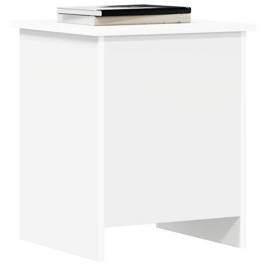 vidaXL Storage Chest White 40 x 40 x 50 cm Engineered Wood