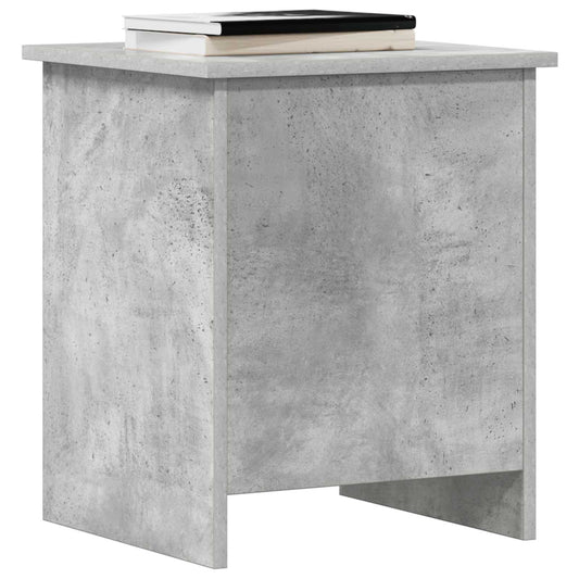 vidaXL Storage Chest Concrete Grey 40 x 40 x 50 cm Engineered Wood