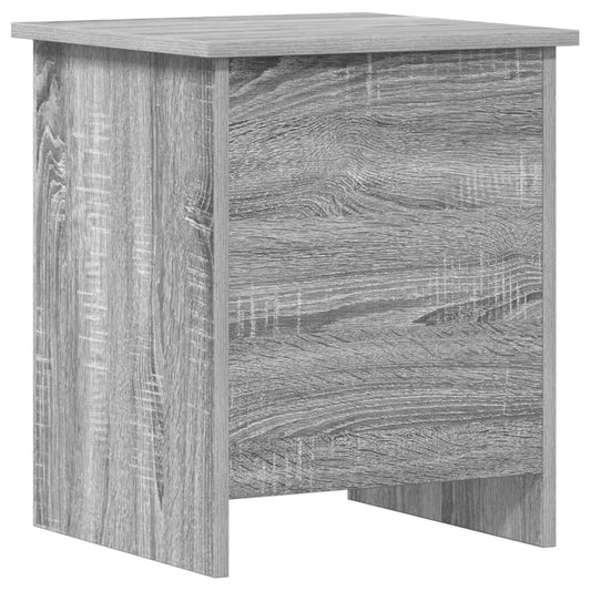 vidaXL Storage Chest Grey Sonoma 40 x 40 x 50 cm Engineered Wood