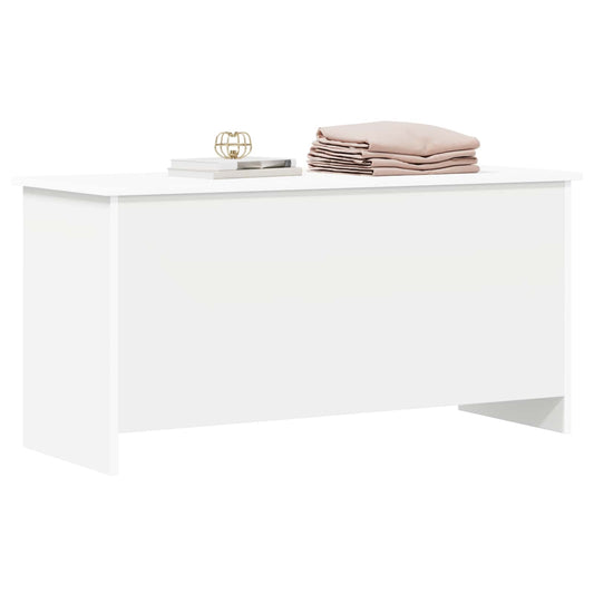 vidaXL Storage Chest White 100 x 40 x 50 cm Engineered Wood