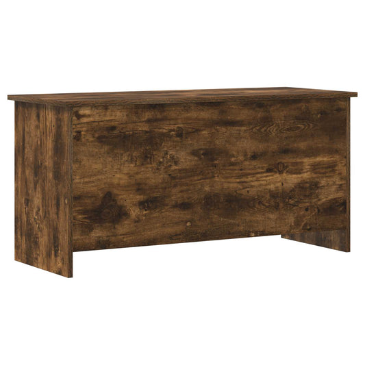 vidaXL Storage Chest Smoked Oak 100 x 40 x 50 cm Engineered Wood