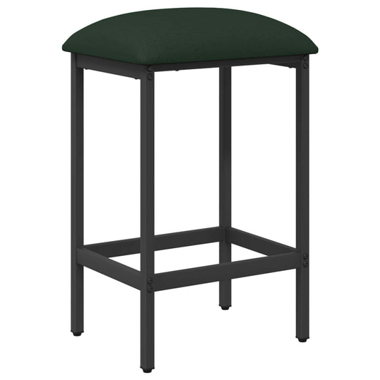 vidaXL Bar Stool Dark Green 40 x 32 x 74 cm Engineered Wood