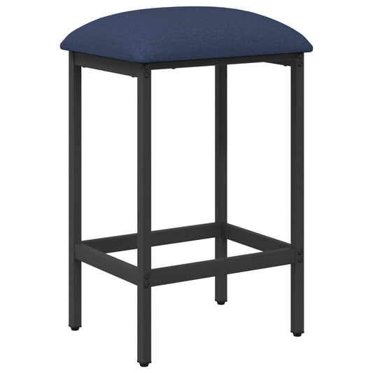 vidaXL Bar Stool Blue 40 x 32 x 74 cm Engineered Wood
