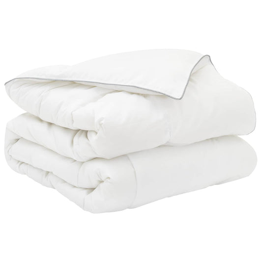 vidaXL Summer Duvet 155 x 200 cm Summer 150 gsm Bamboo Fiber White
