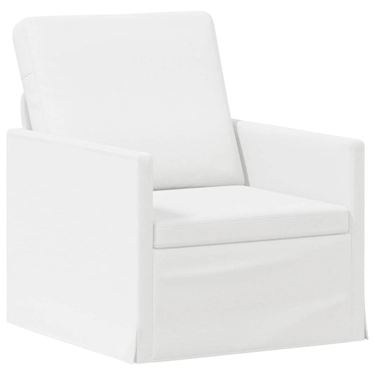 vidaXL Armchair White 70 x 81 x 82 cm Fabric