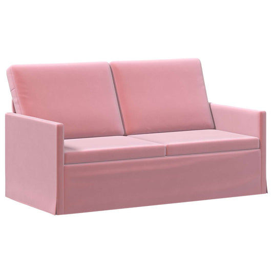 vidaXL 2 Seater Sofa Pink 150 x 81 x 82 cm Velvet