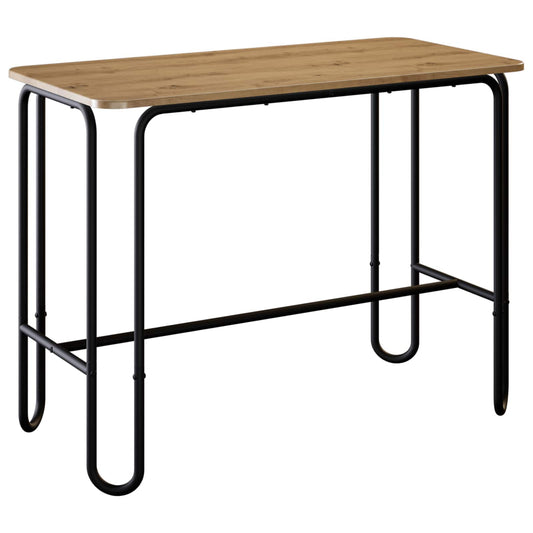 vidaXL Dining Table 100 x 50 x 75 cm Engineered Wood Artisan Oak