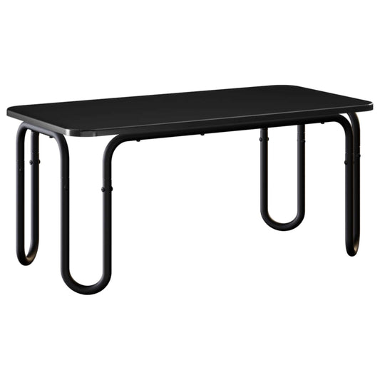 vidaXL Coffee Table Black 79.5 x 40 x 36 cm Engineered Wood