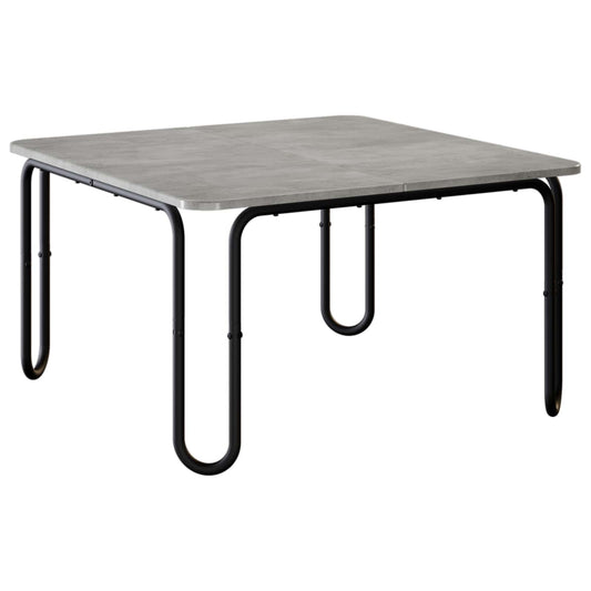 vidaXL Coffee Table Concrete Grey 100 x 100 x 45 cm Engineered Wood