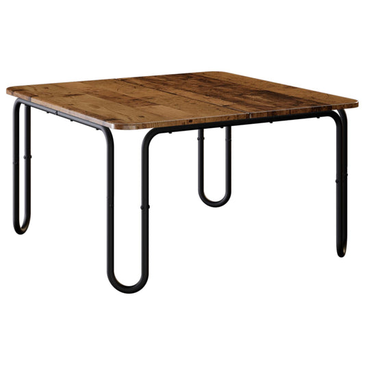 vidaXL Coffee Table Old Wood 100 x 100 x 45 cm Engineered Wood