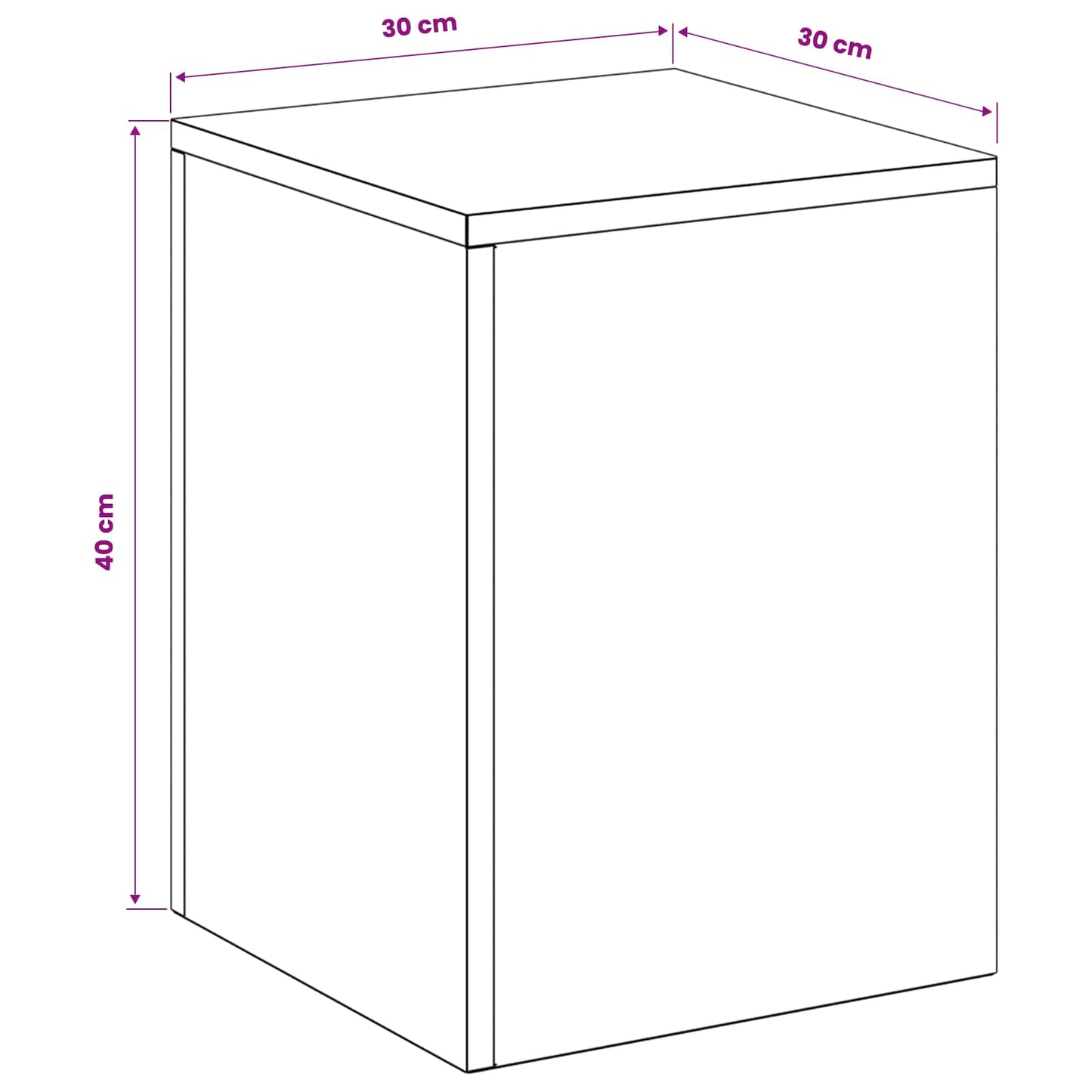 vidaXL Plant Stand Olive Green 30 x 30 x 40 cm Weathering Steel