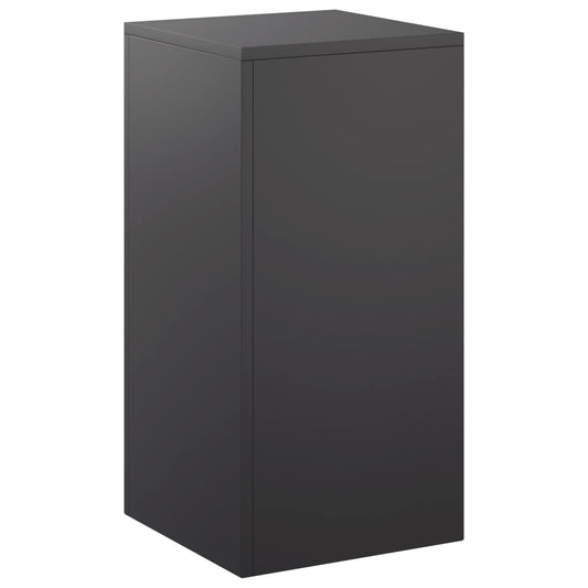 vidaXL Plant Stand Black 30 x 30 x 60 cm Steel