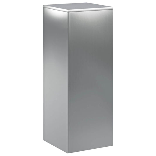 vidaXL Plant Stand Silver 30 x 30 x 80 cm Steel