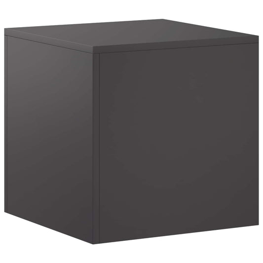vidaXL Plant Stand Black 40 x 40 x 40 cm Steel