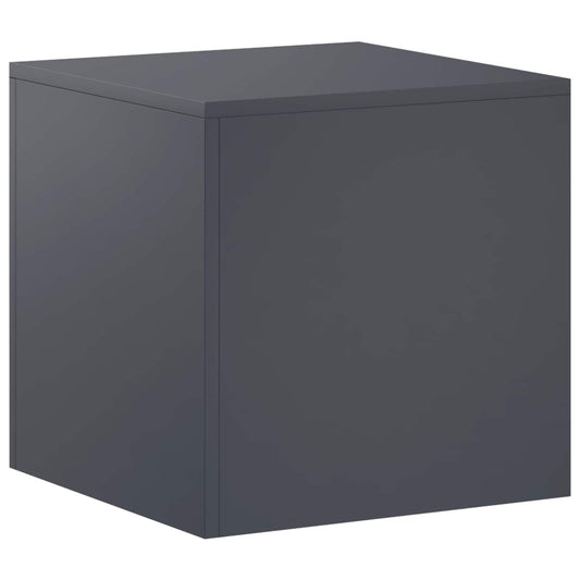vidaXL Plant Stand Anthracite 40 x 40 x 40 cm Stainless Steel