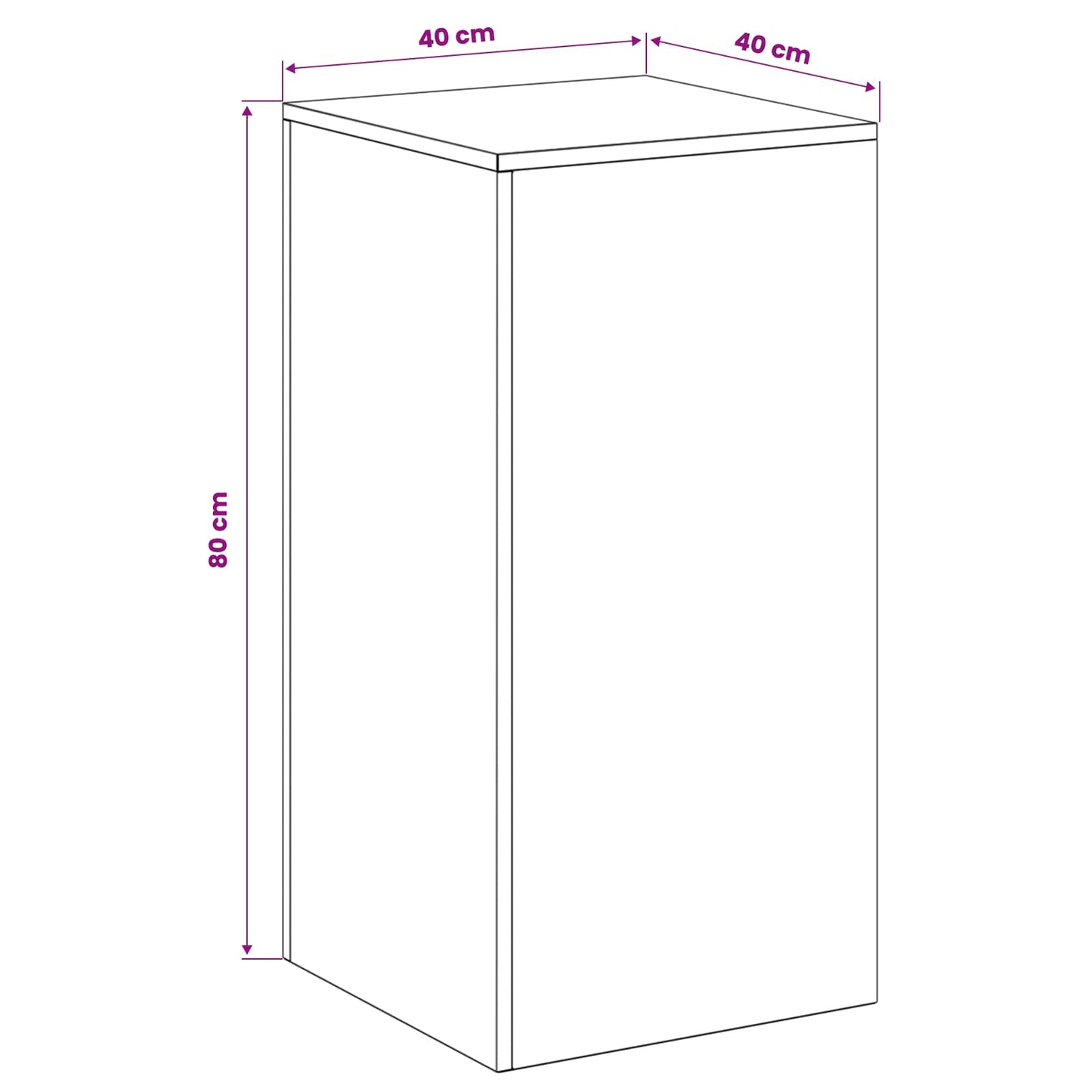 vidaXL Plant Stand 2 pcs Olive Green 40 x 40 x 80 cm Steel