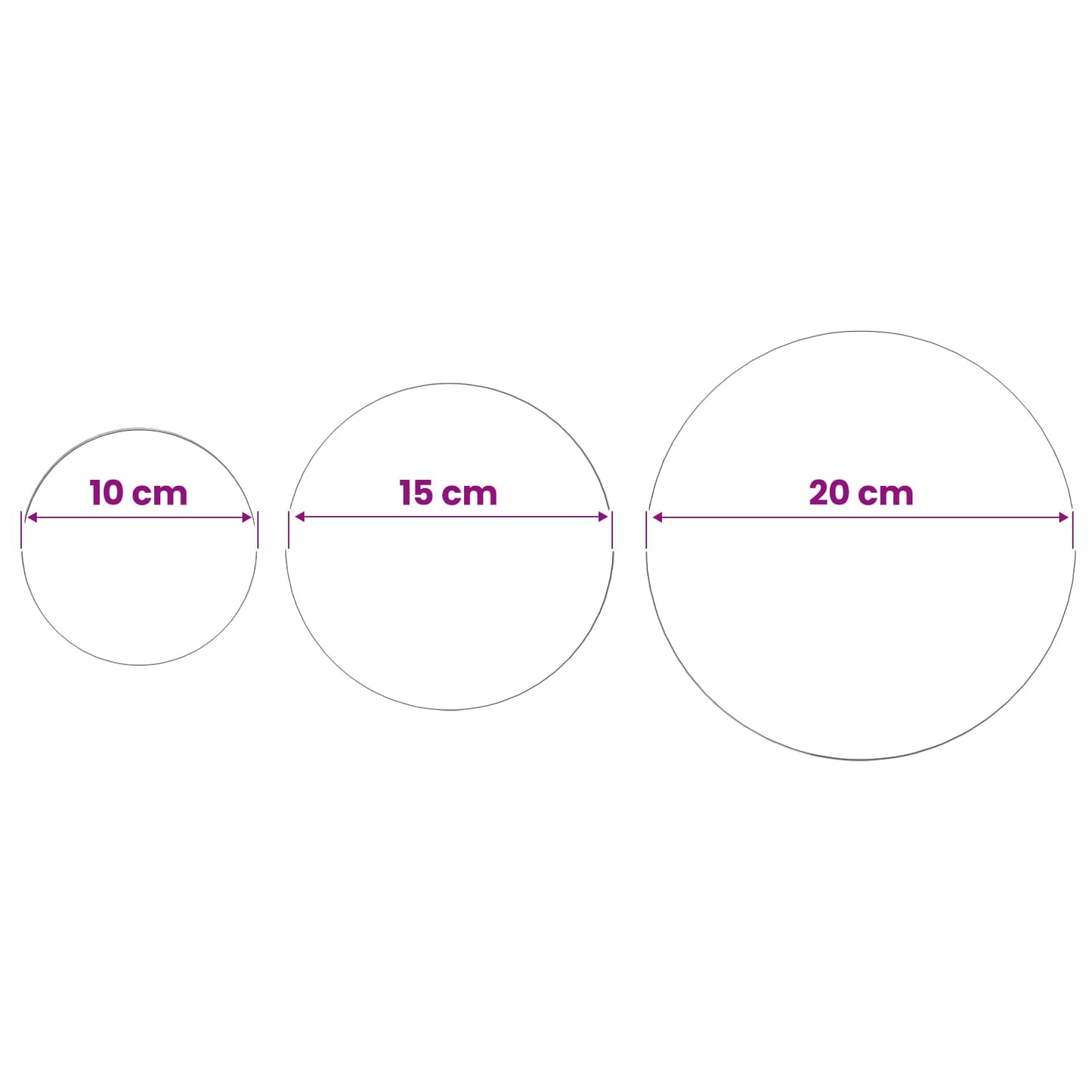 vidaXL Brushed Ball 3 pcs Ø 20 cm Silver Stainless Steel 201