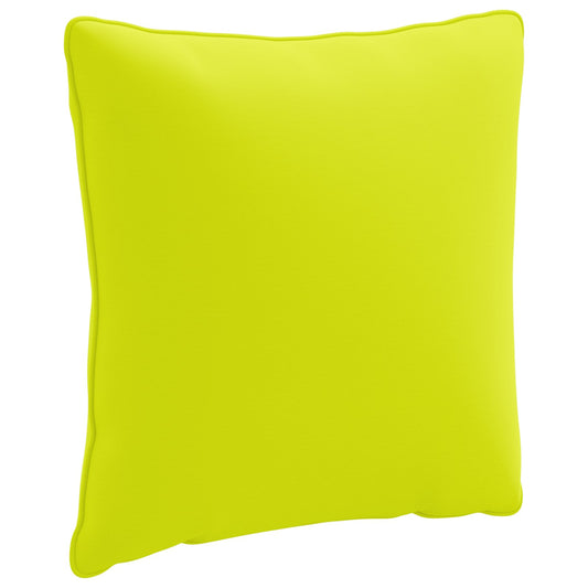 vidaXL Back Cushion PUTTEN 100% Polyester Bright Green 40 x 40 x 15 cm