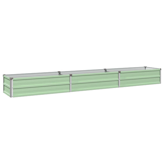 vidaXL Raised Garden Bed Pastel Green 240 x 40 x 24 cm