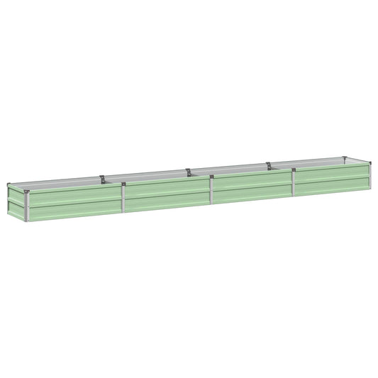 vidaXL Raised Garden Bed Pastel Green 320 x 40 x 24 cm