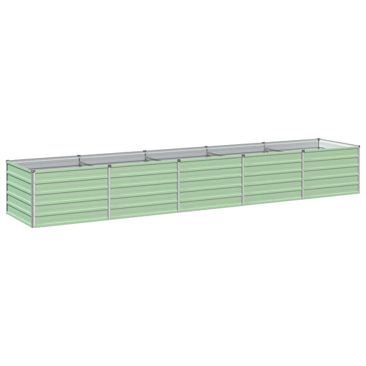 vidaXL Raised Garden Bed Pastel Green 400 x 80 x 55 cm
