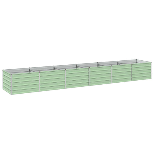 vidaXL Raised Garden Bed Pastel Green 480 x 80 x 55 cm