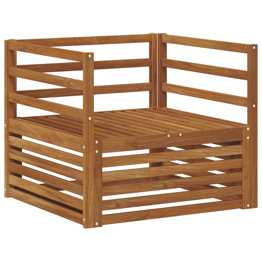 vidaXL 2 pcs Outdoor Sofa Natural