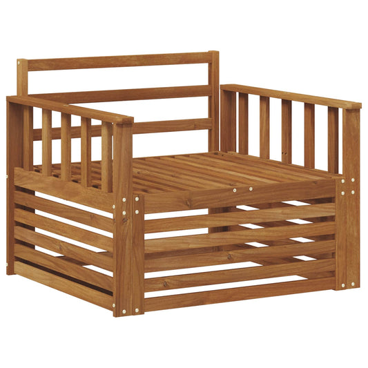 vidaXL 2 pcs Outdoor Sofa Natural