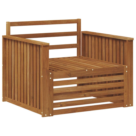 vidaXL 2 pcs Outdoor Sofa Natural