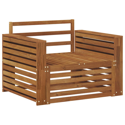 vidaXL 2 pcs Outdoor Sofa Natural