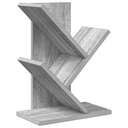 vidaXL Tree Bookshelf 3-Tier 30 x 18 x 40 cm Engineered Wood