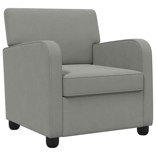 vidaXL Armchair Dark Grey Velvet