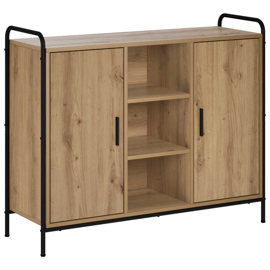 vidaXL Sideboard Artisan Oak 98.5 x 33 x 81 cm Engineered Wood