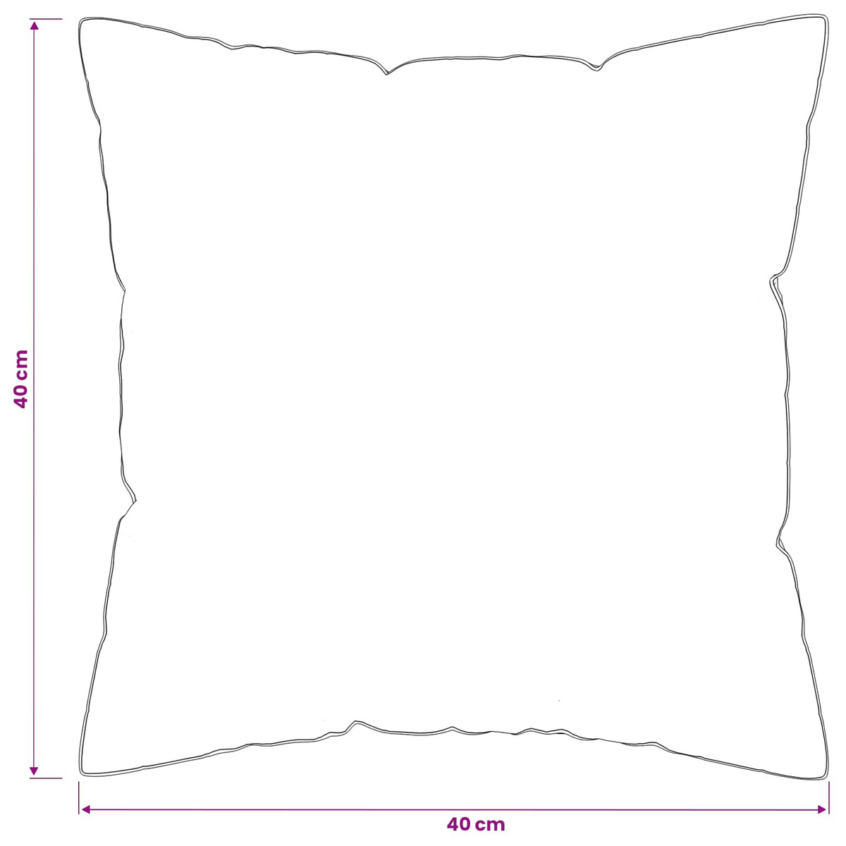 vidaXL Pillow FULDA 2 pcs 40 x 40 cm 100% Goose Down & Feather White