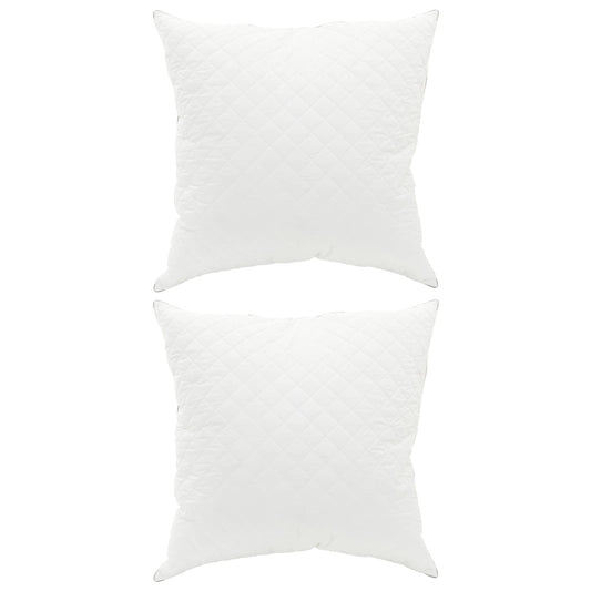 vidaXL Pillow FULDA 2 pcs 50 x 50 cm 100% Goose Down & Feather White