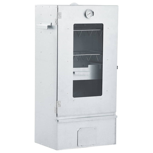 vidaXL Cold Smoker with Smoker Tube 44.5 x 29 x 83 cm Galvanised steel