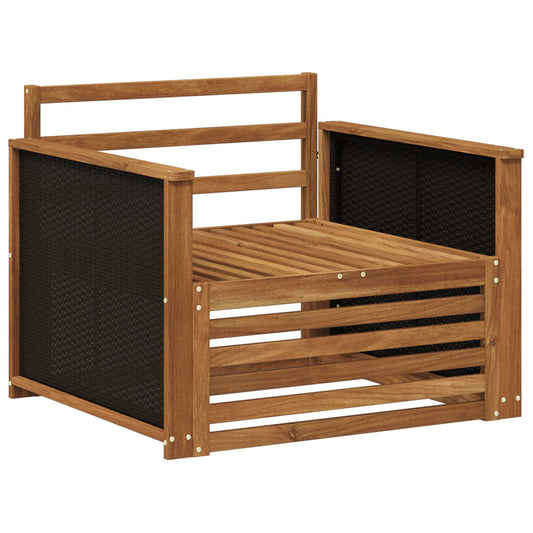 vidaXL Outdoor Middle Sofa Natural