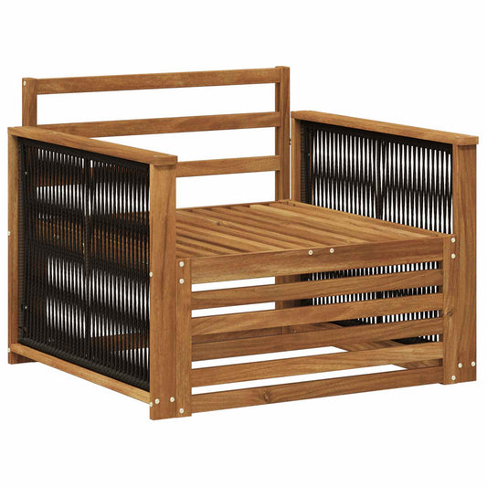 vidaXL Outdoor Middle Sofa Natural