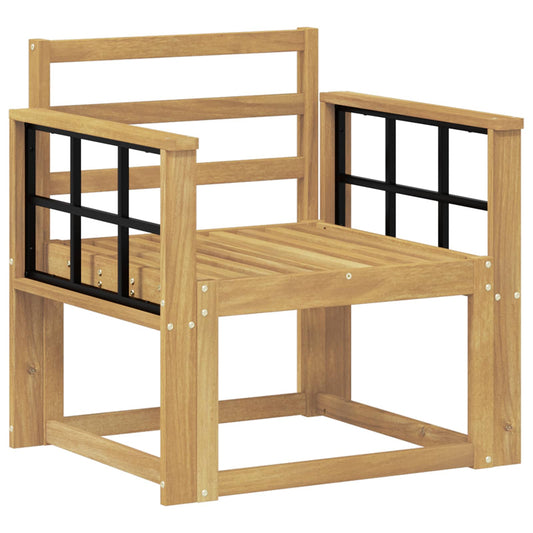 vidaXL Outdoor Sofa Set Solid Acacia Wood White