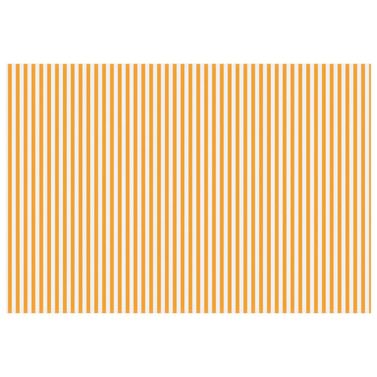 vidaXL Awning Replacement Fabric Yellow and White 500 x 300 cm