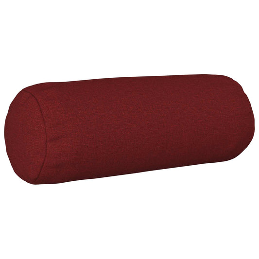 vidaXL Cushion with Pillow HEERLEN 2 pcs Wine Red Fabric