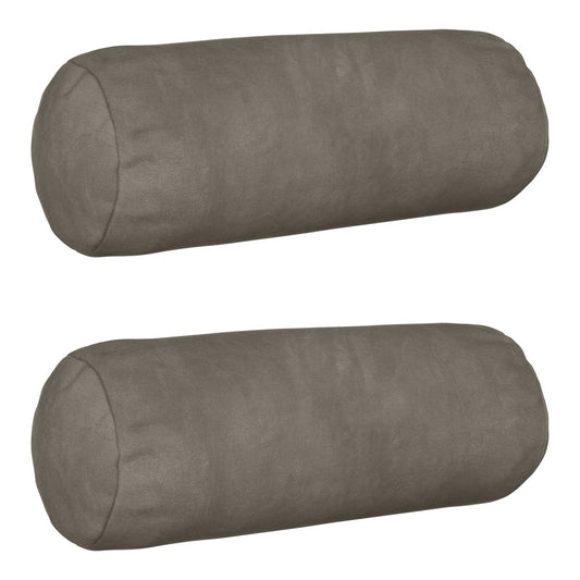 vidaXL Cushion with Pillow HEERLEN 2 pcs Light Grey Velvet