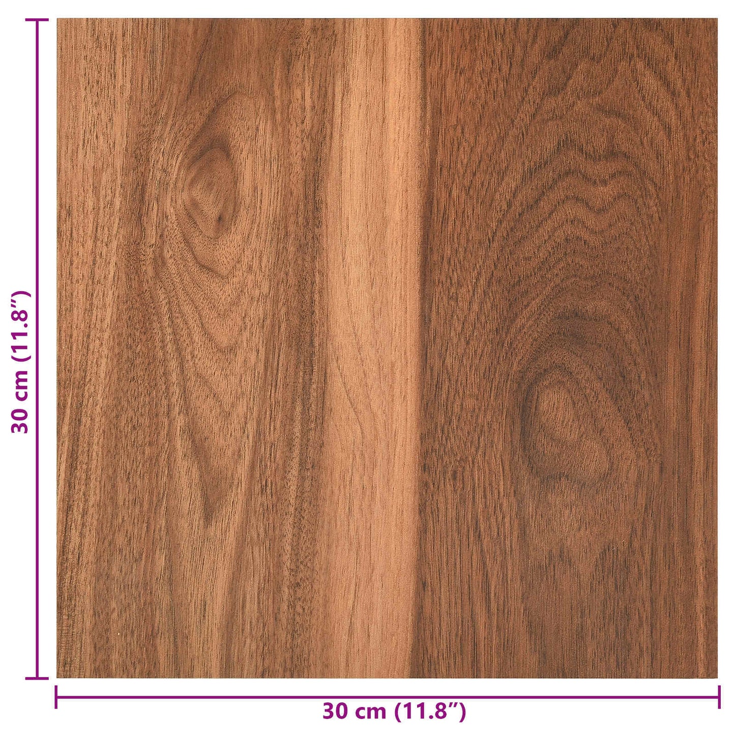 vidaXL Self-adhesive Flooring Planks 30.5 x 30.5 cm 20 pcs PVC