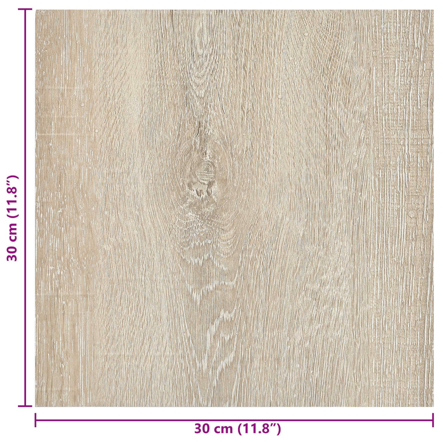 vidaXL Self-adhesive Flooring Planks 30.5 x 30.5 cm 20 pcs PVC